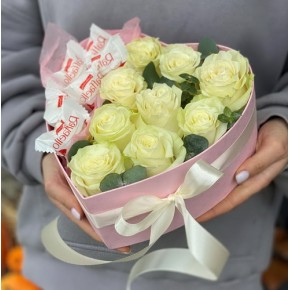 Коробка Біле серце
